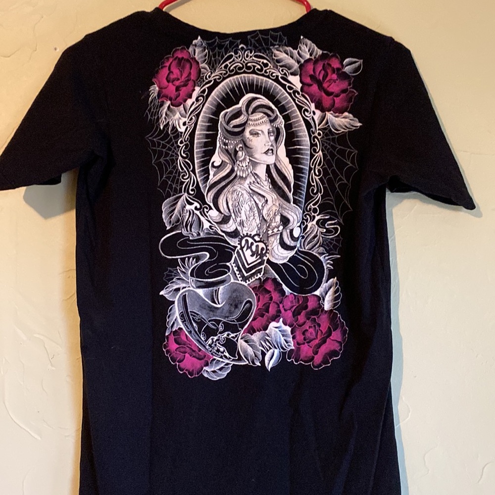 Mega Set of SEVEN Metal Mulisha v neck tees